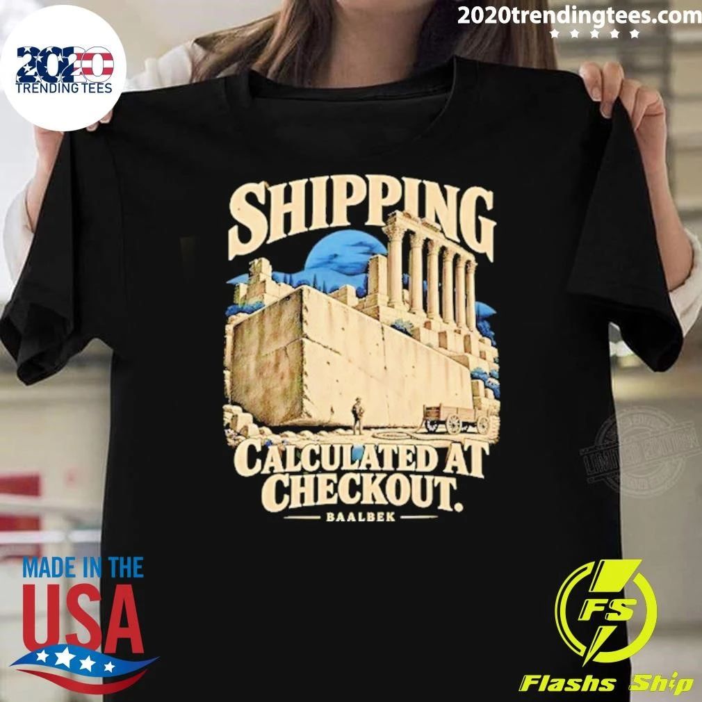 Shipping Calculated At Checkout Baalbek Shirt