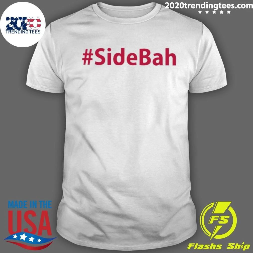 Trending Sidebah Pink Text Shirt