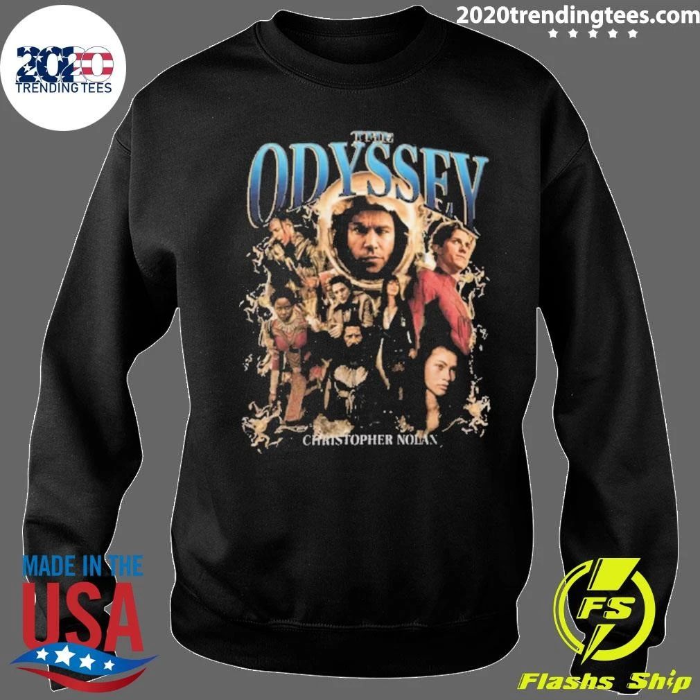 The Odyssey Christopher Nolan Vintage Bootleg Shirt