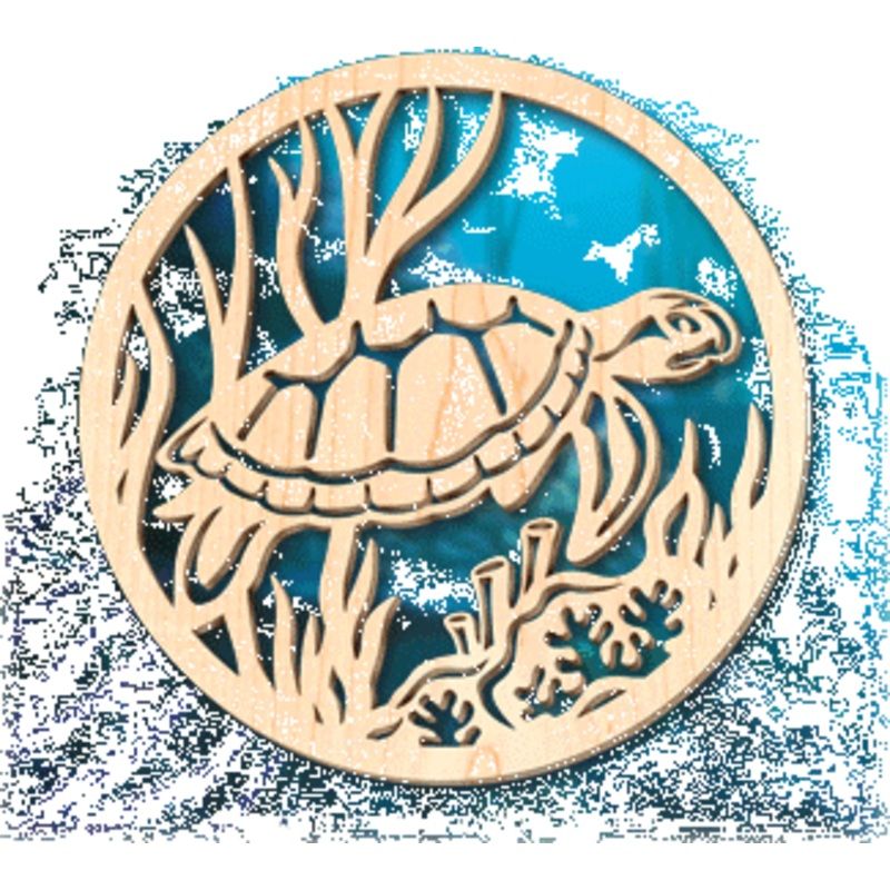 Underwater Sea Creature Wall Art Patterns – Downloadable