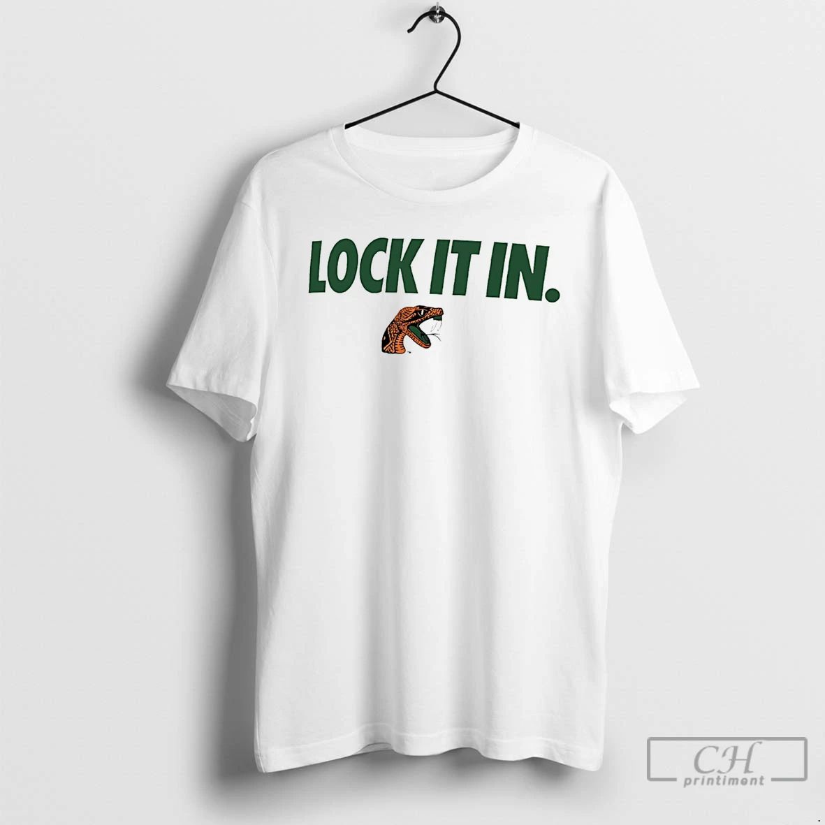 Classic Florida Am Rattlers Lock It In Logo