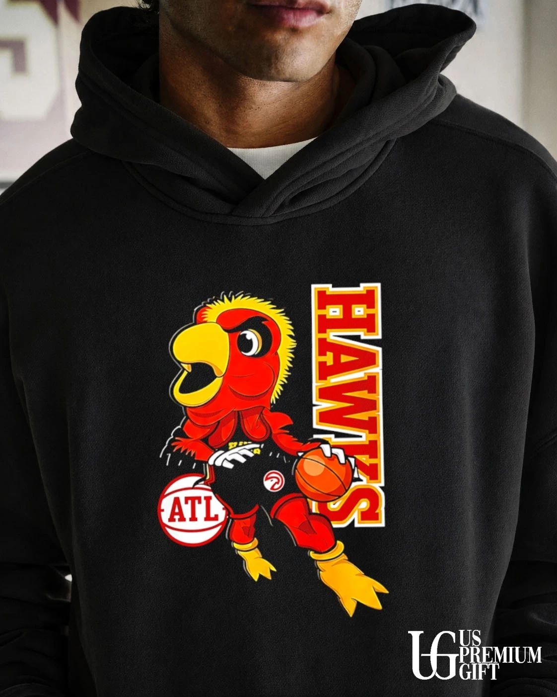 Harry the Hawk Atlanta Hawks Bird shirt