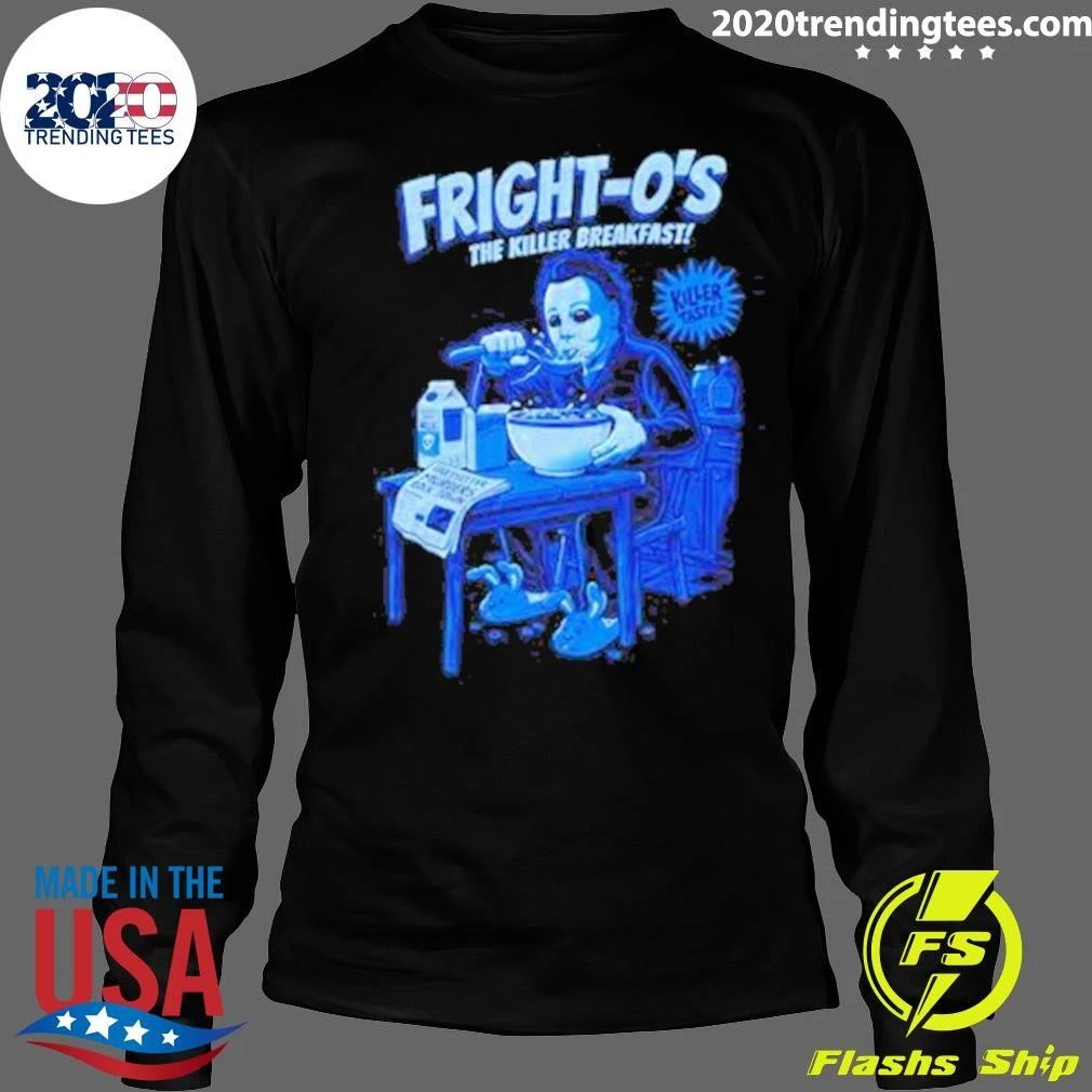 Halloween Michael Myers From Fright O’s Cereal The Killer Breakfast Shirt