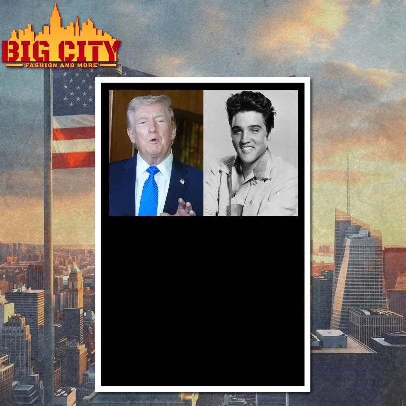 Donald Trump Elvis Presley The King Of Rock and The President Shirt