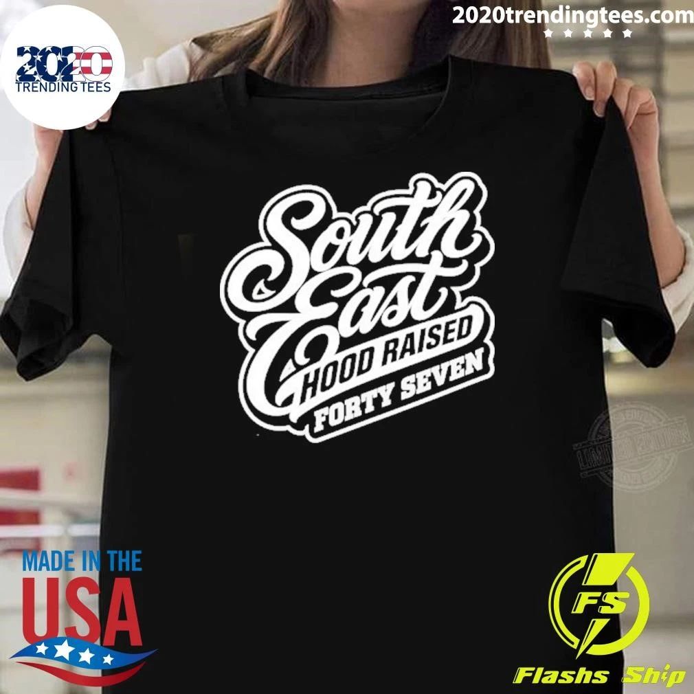 South East Hood Raised Forty Seven Streetwear Shirt