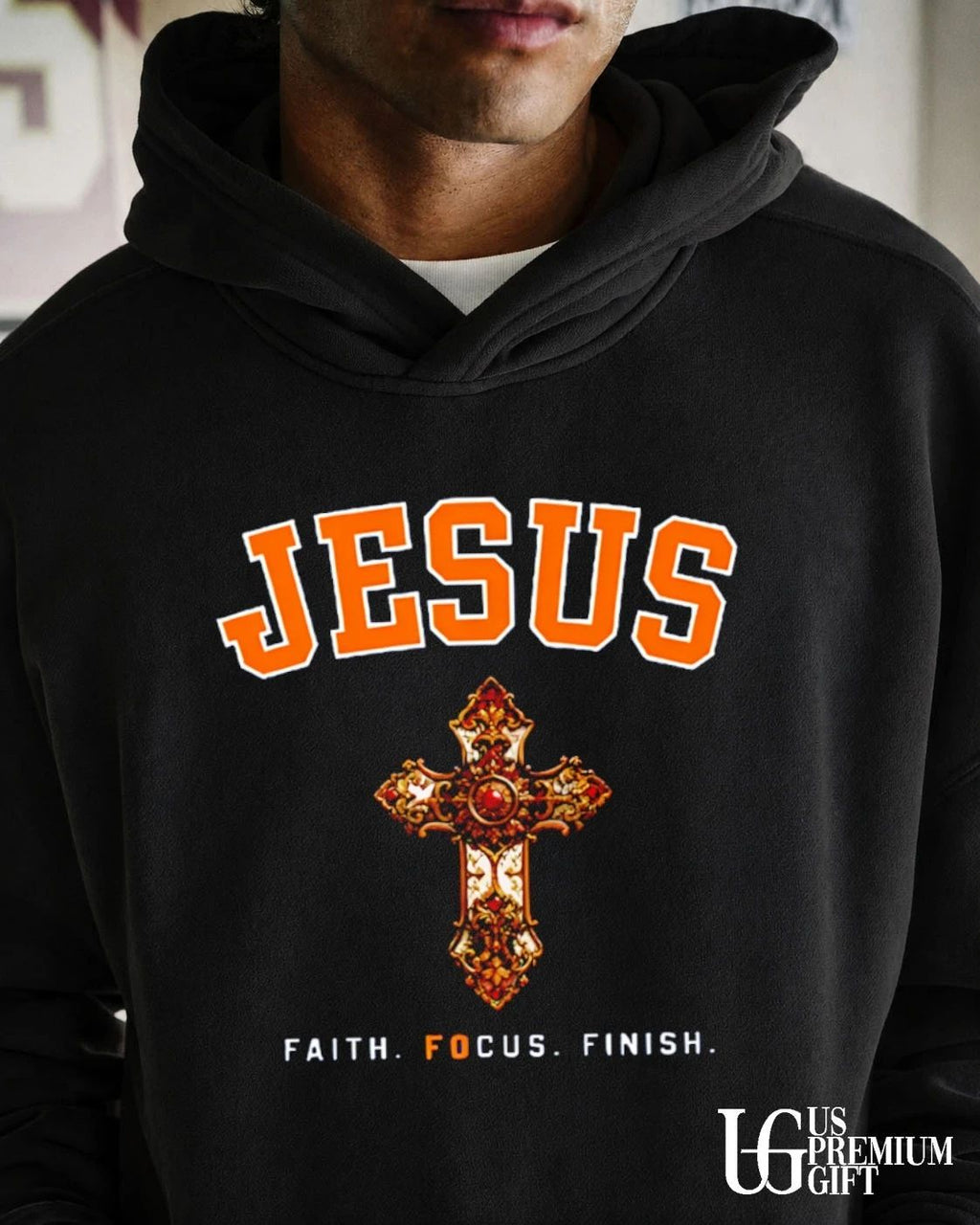 Jesus Faith Focus Finish shirt