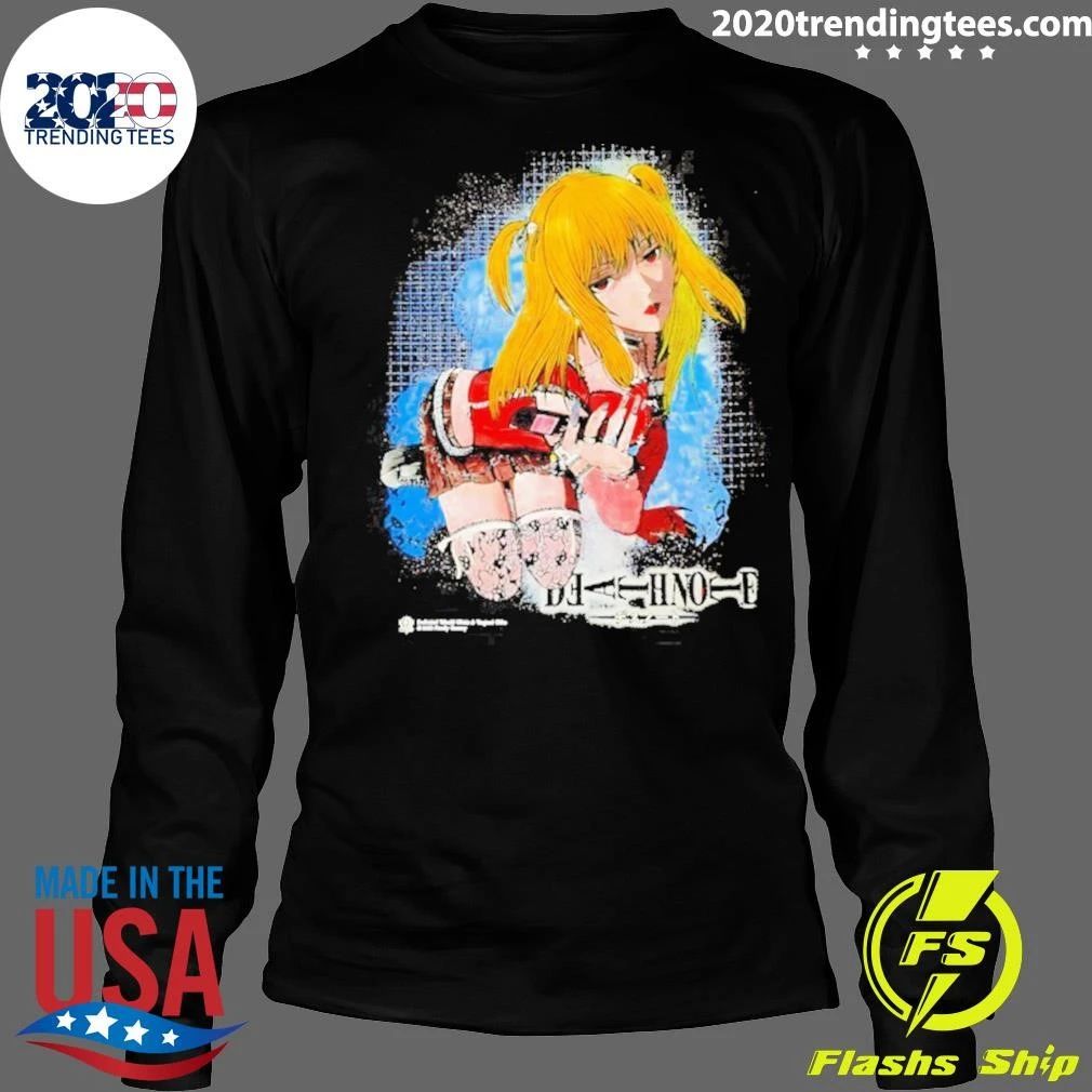 Misa Misa Death Note Anime Manga Goth Shirt