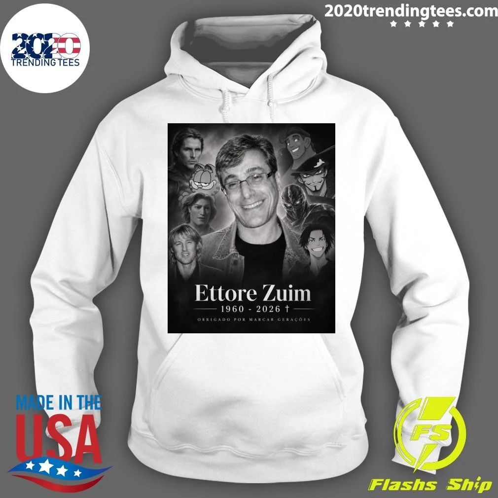 Lamenta Profundamente O Falecimento De Ettore Zuim Ettore Zuim 1960-2026 Obrigado Por Marcar Gerações Shirt