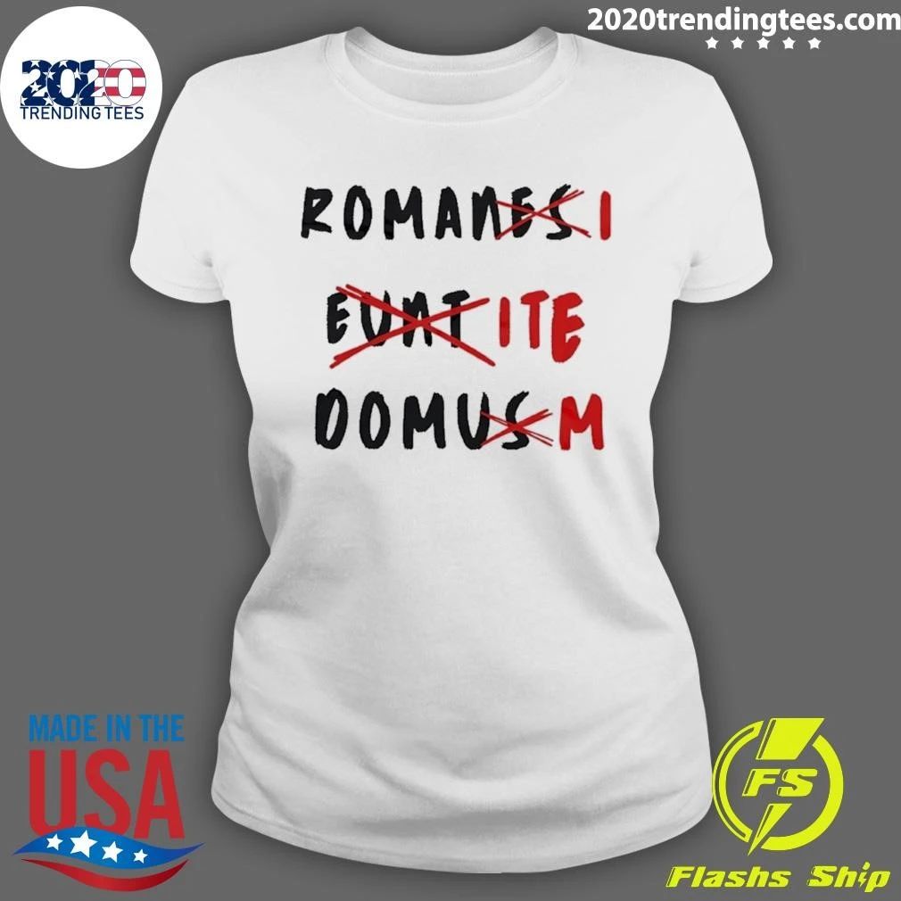 Romans Go Home Life Of Brian Latin Graffiti Shirt