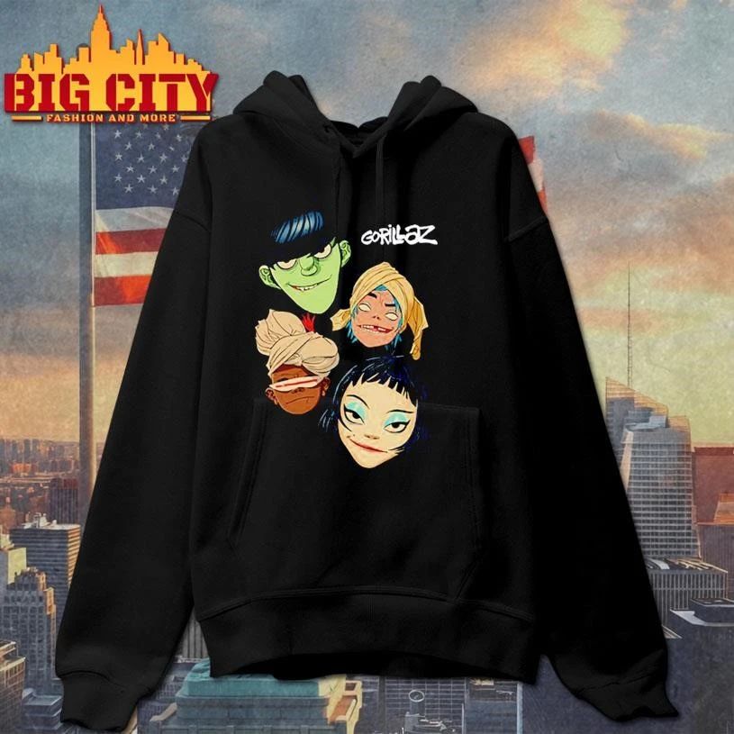 Gorillaz The Mountain Heads Graphic Shirt