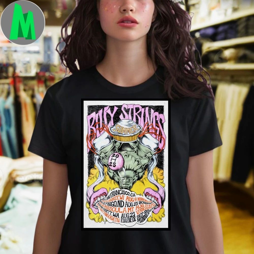 Billy Strings Summer Concert Tour Poster Shirt