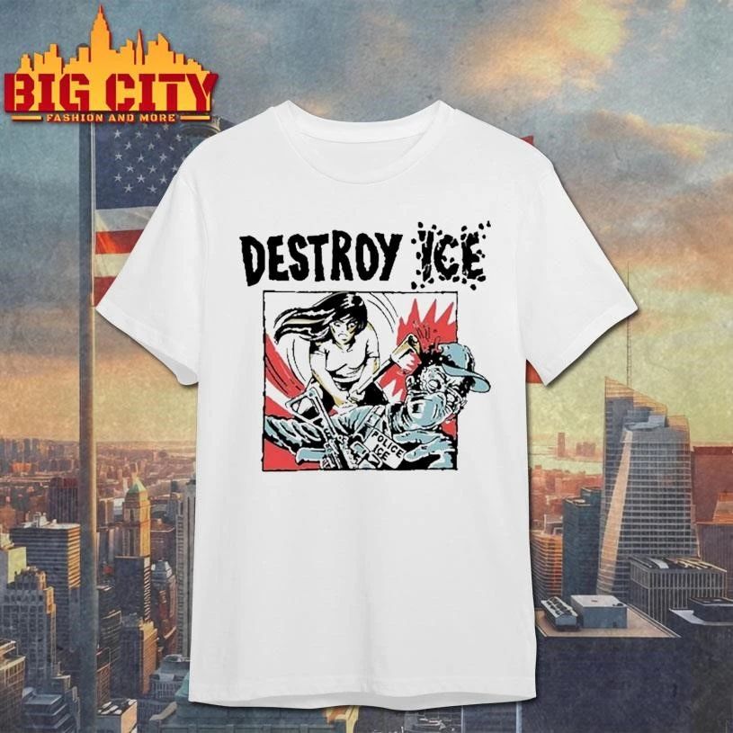 Destroy Boys Exclusive Destroy Police ICE Shirt