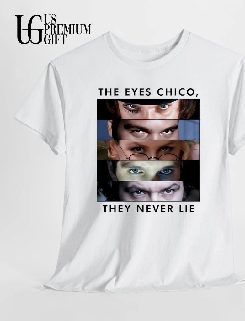Kubrick Gaze the eyes chico they never lie shirt