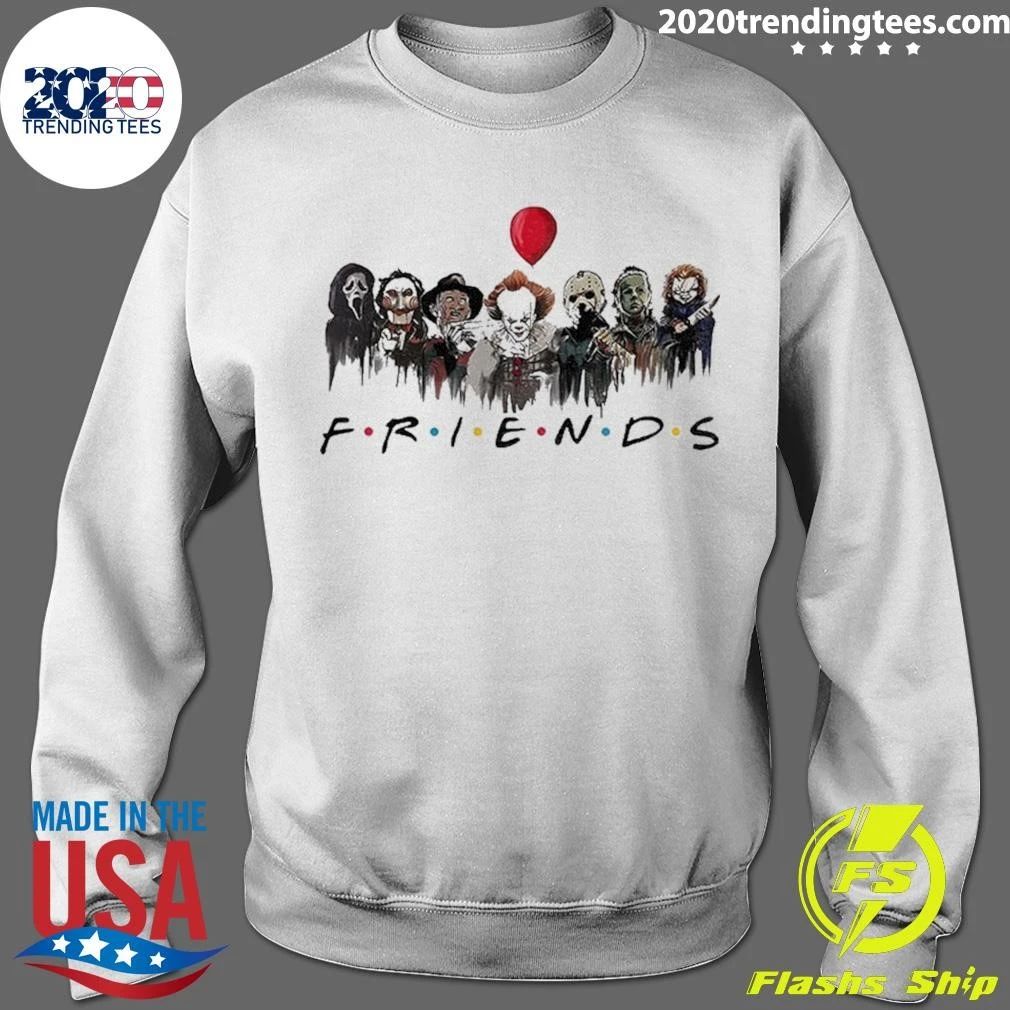 Horror Characters Friends Halloween 2026 Shirt