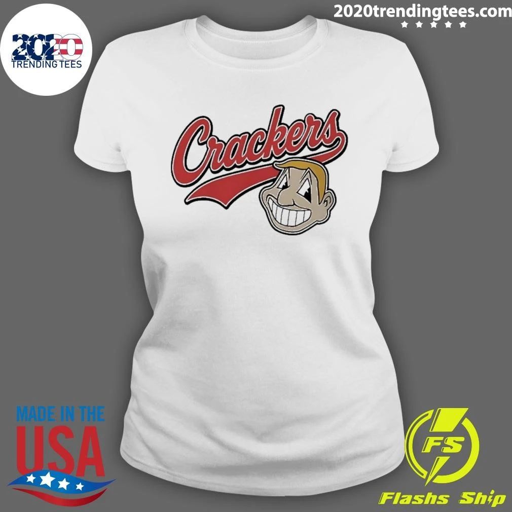 Crackers Cleveland Parody Logo Shirt