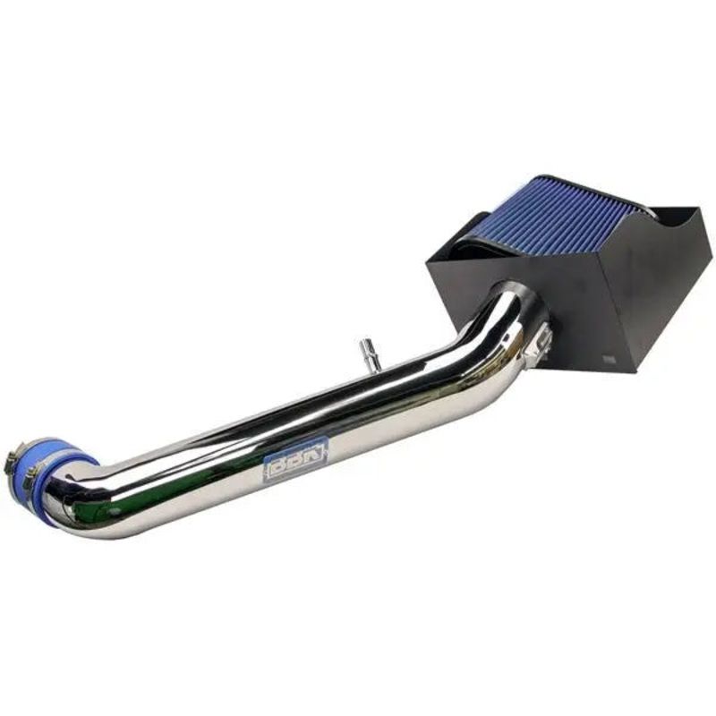 Ford F150 Raptor 6.2L V8 Cold Air Intake Kit Powder Coated Chrome 10-14