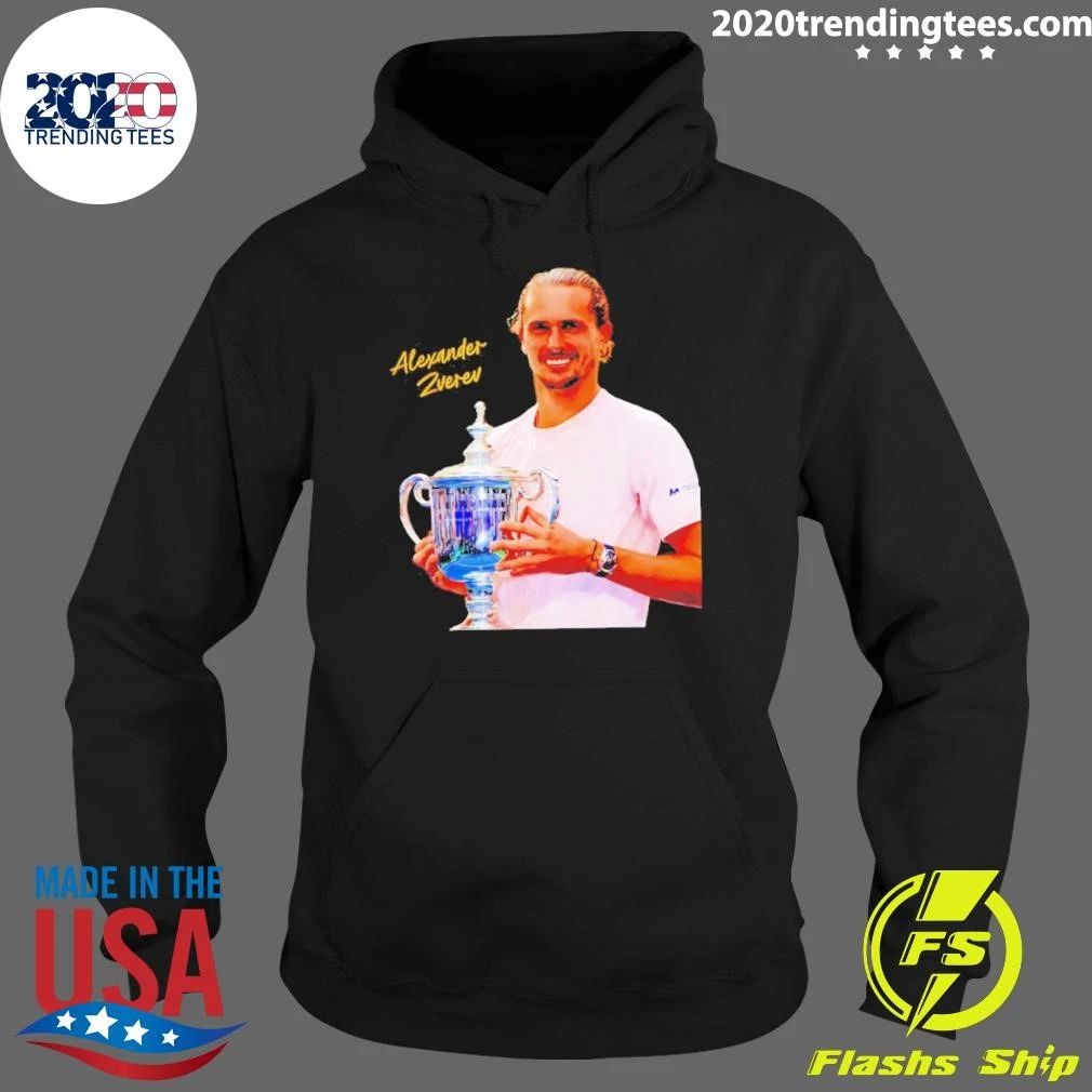 Alexander Zverev Us Open Champion 2026 Trophy Shirt