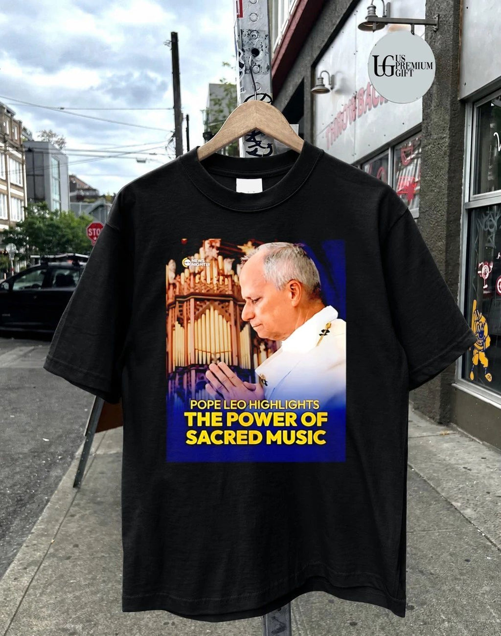 Pope Leo Highlights the Power of Sacred Music shirt