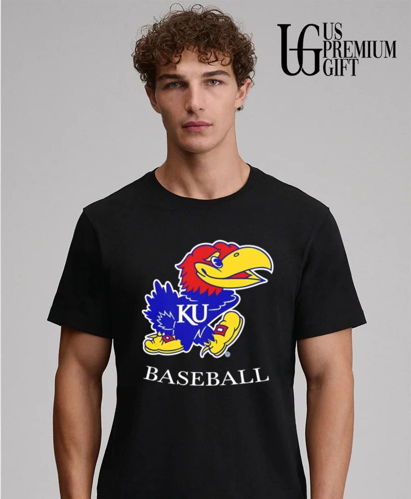 Kansas Jayhawks Baseball logo shirt