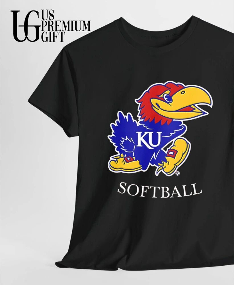 Kansas Jayhawks Softball logo shirt