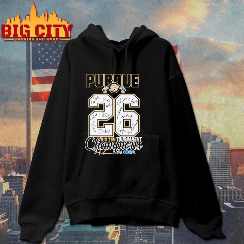 Purdue #26 Big Ten Champions 2026 Shirt