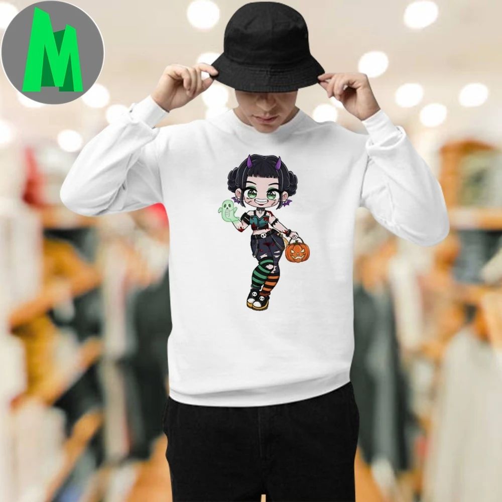 Zoey devil halloween zoey character shirt
