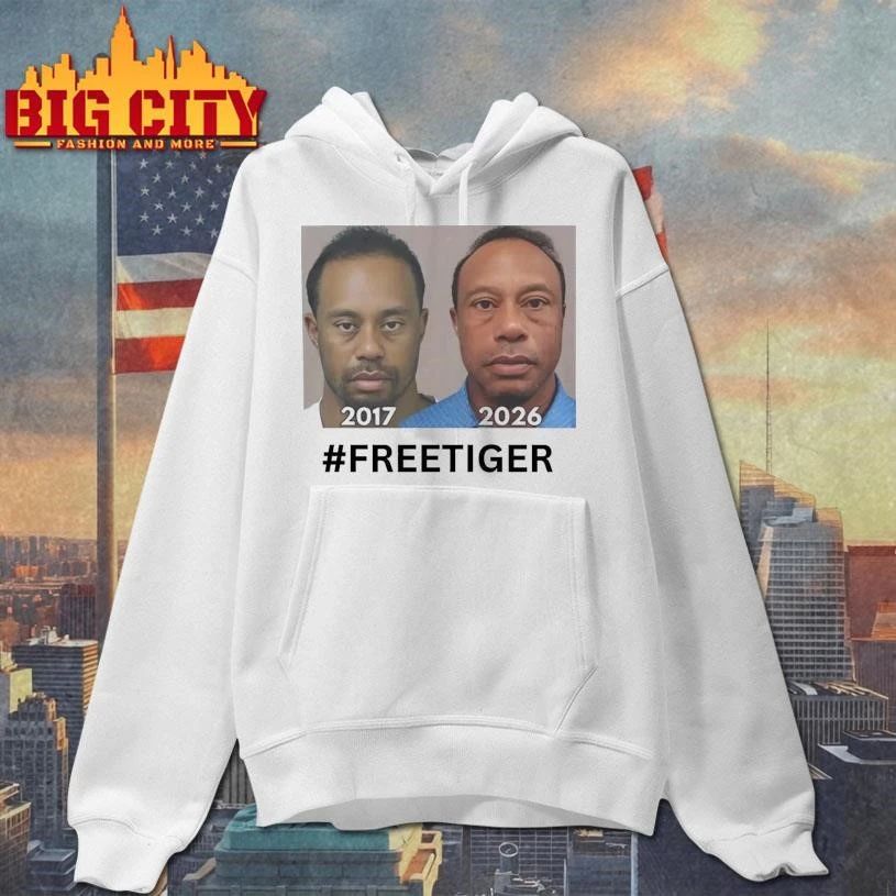 Tiger Woods Mugshot 2017 2026 Graphic Shirt