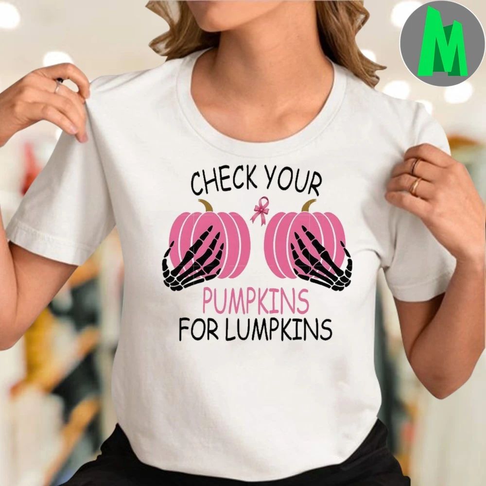 Check your pumpkins for lumpkins Logo T-Shirt