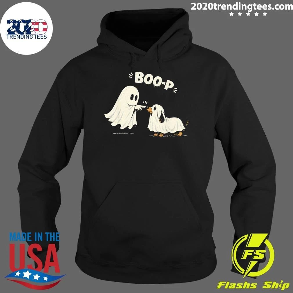 Boo Boo-p Dog Ghost Halloween Shirt