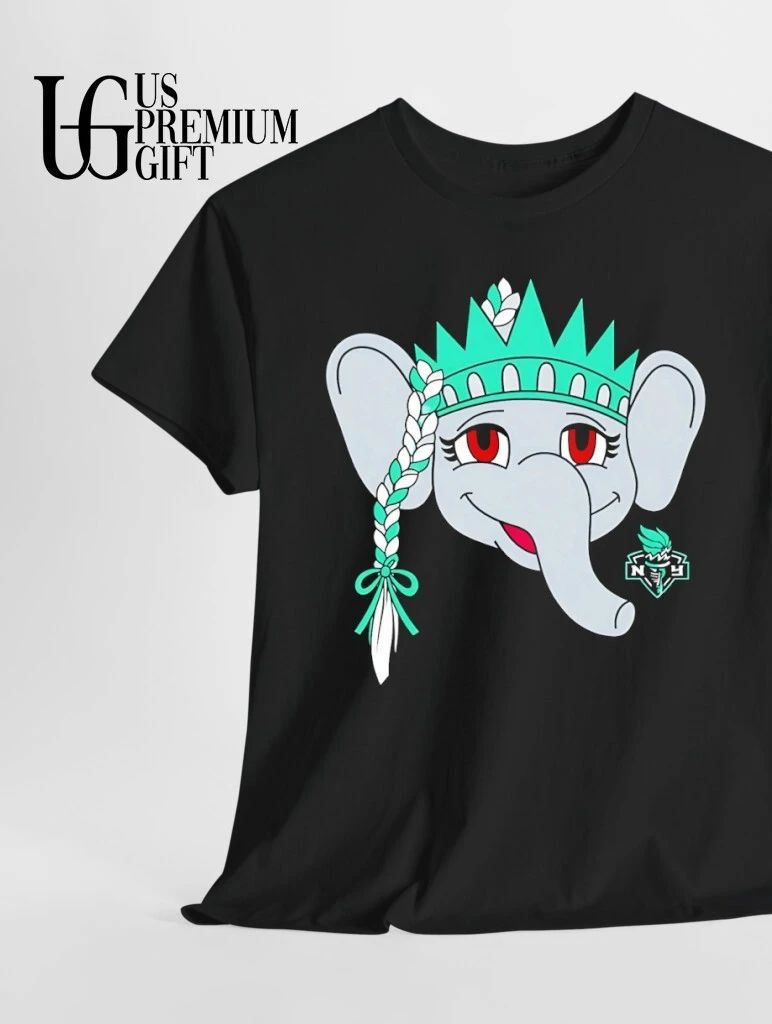 New York Liberty Ellie the Elephant mascot 2026 shirt