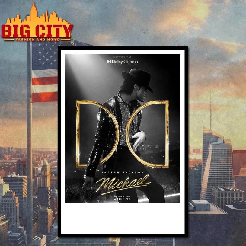 New Poster For Michael Jackson Movie 2026 Dolby Cinema On Theaters April 24 2026 Poster Shirt