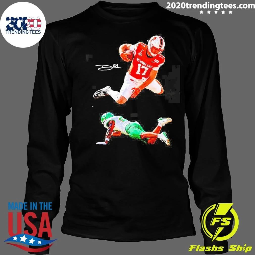 Oklahoma State Cowboys 17 Signature College Football Shirt