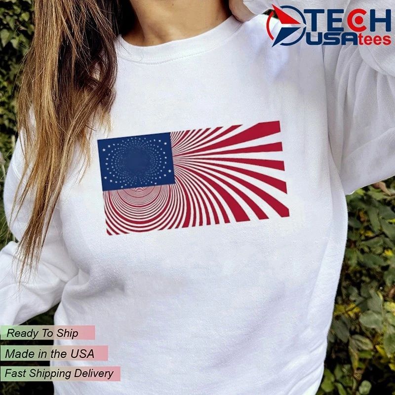 Hyperamerica American flag shirt