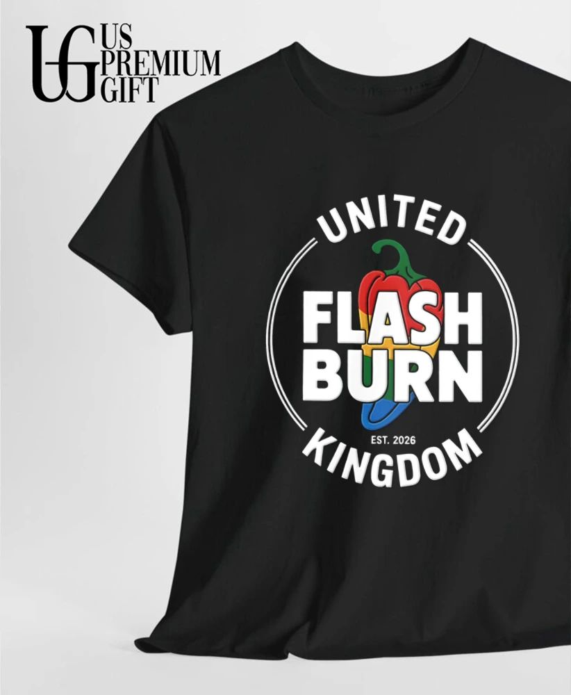 Flash Burn UK Est 2026 shirt