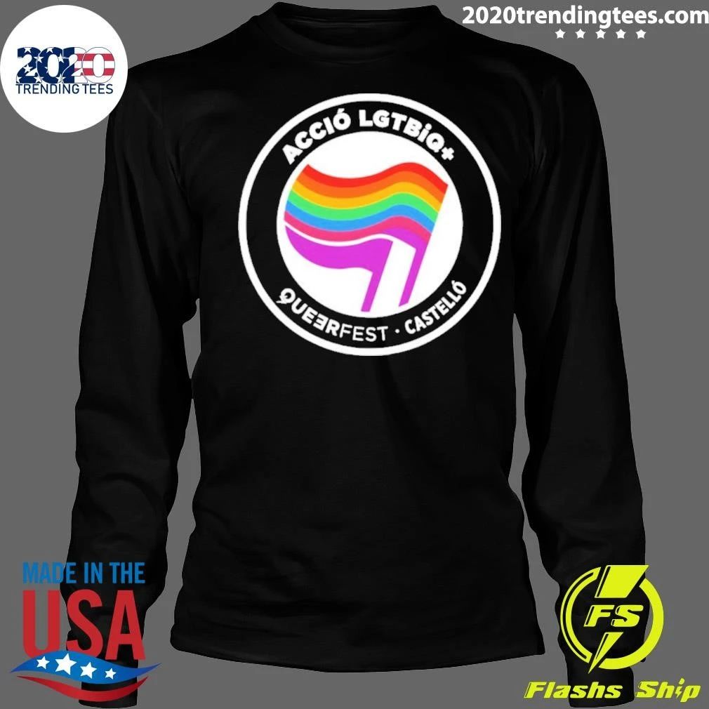 Accio Lgtbiq+ Queerfest Castelló Lgbtq Shirt