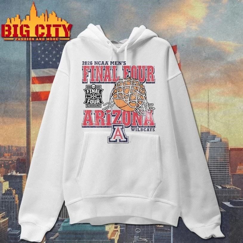 Vintage Arizona Wildcats 2026 Final Four College Shirt