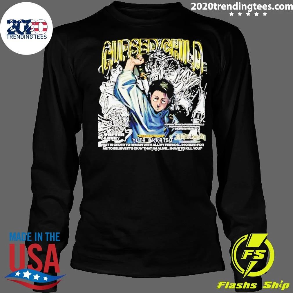 Yuta Okkotsu Cursed Child Jujutsu Kaisen Shirt