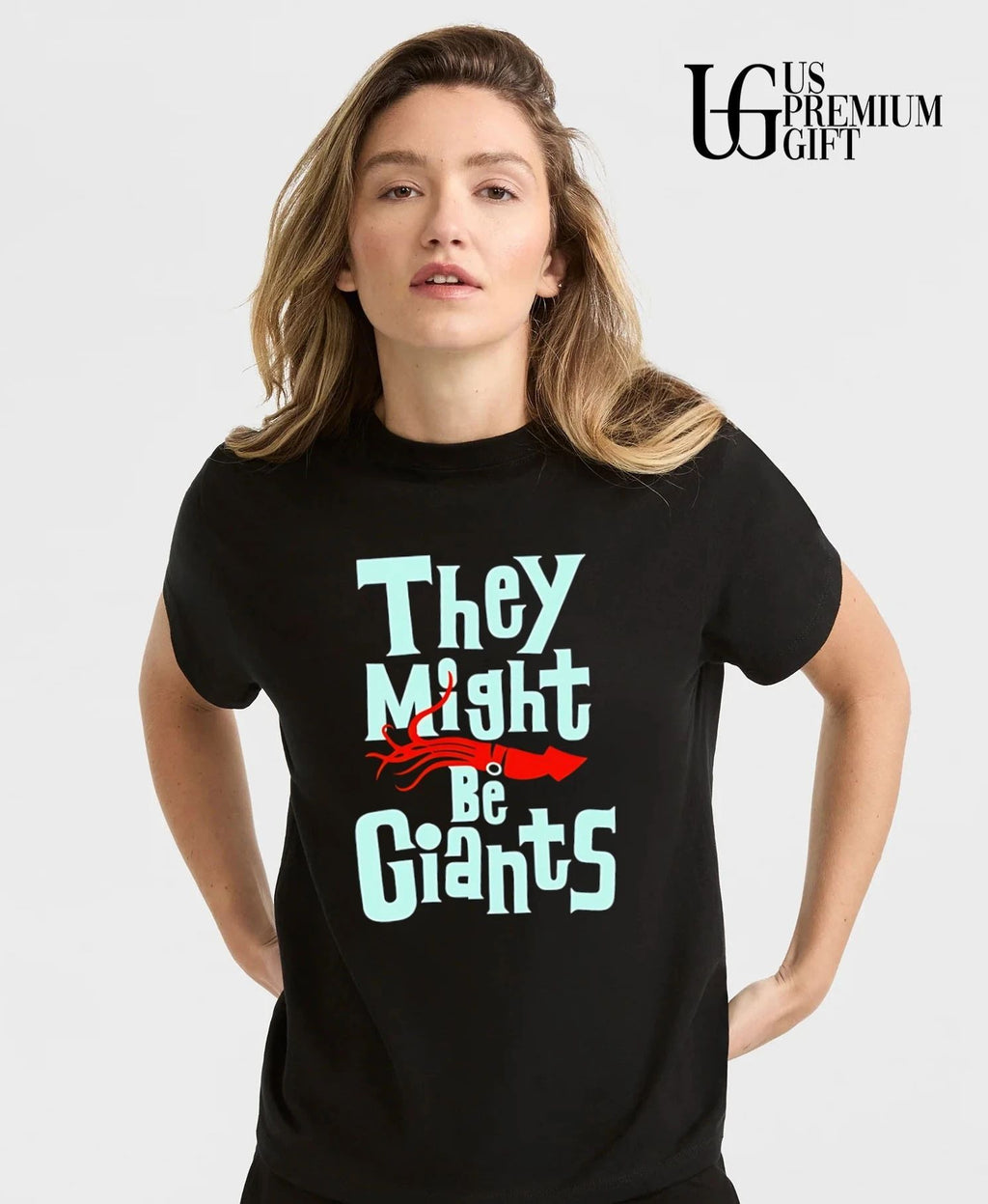 They Might Be Giants squid logo shirt