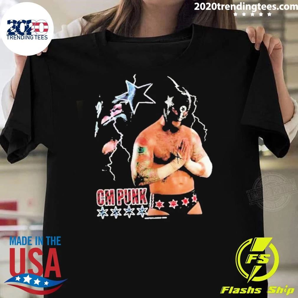 CM Punk Straight Edge Society Wrestling Shirt