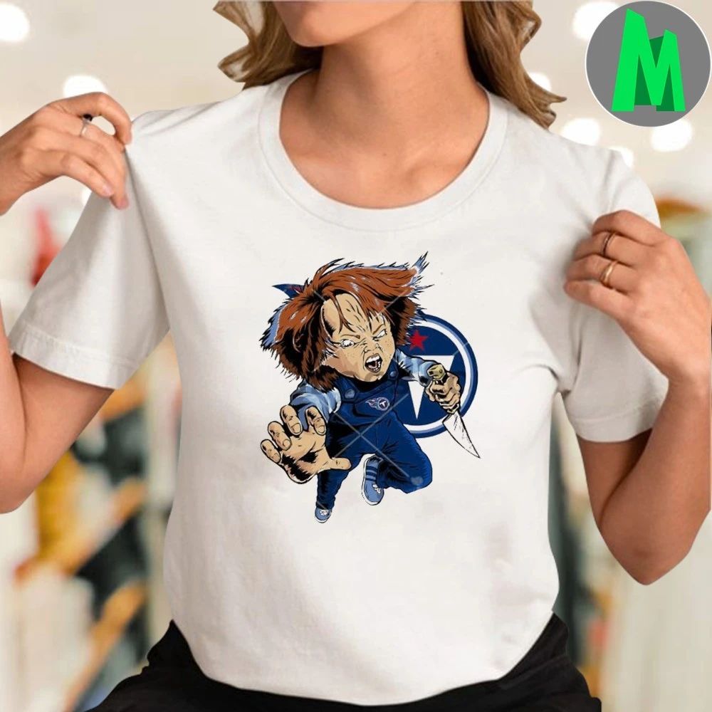 Chucky Fans Tennessee Titans Halloween Tennessee Shirt