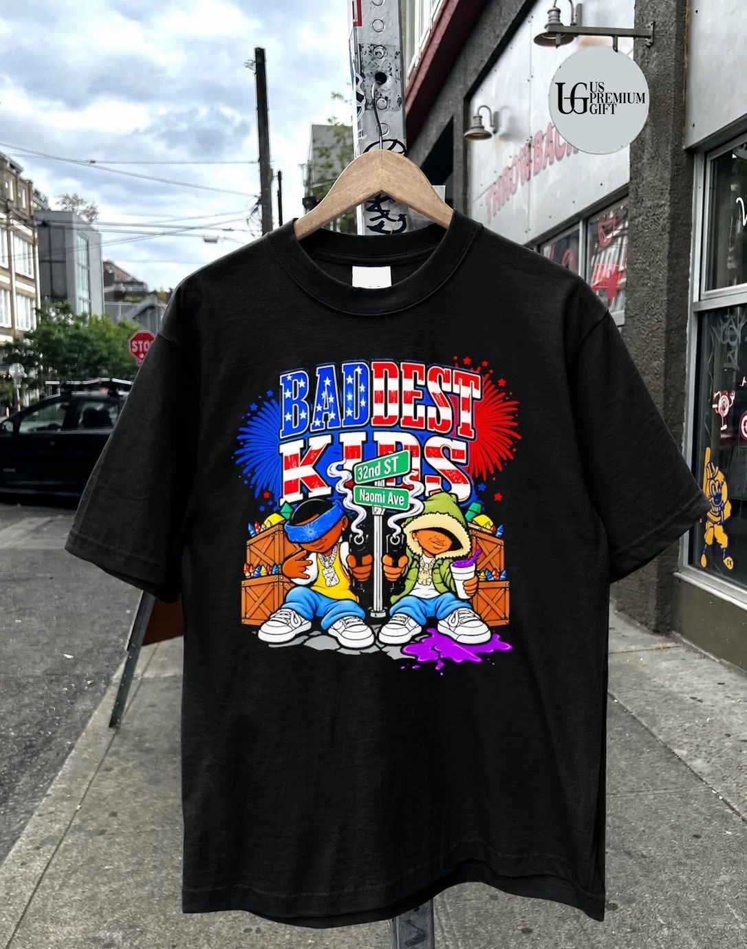 Adam22 Baddest Kids 32nd St Naomi Ave shirt