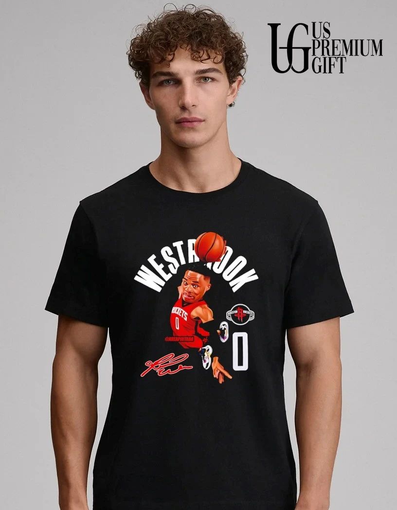 Russell Westbrook Houston Rockets NBA Westbrook signature shirt