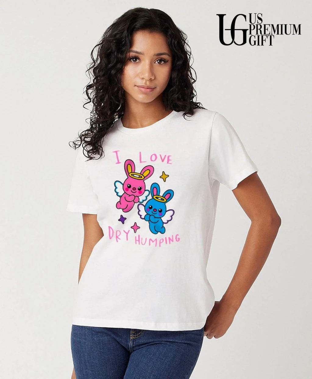 Angel Bunnies I Love Dry Humping shirt