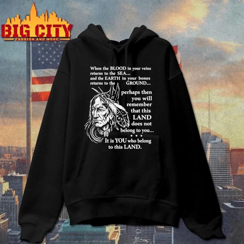 When the BLOOD in your veins returns to the SEA Vintage Shirt