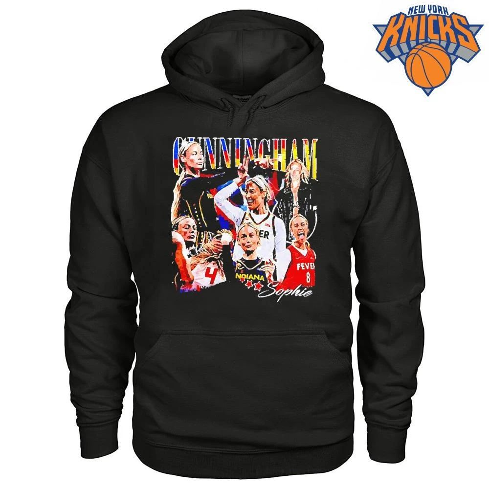 Sophie Cunningham Indiana Fever Moment Collage T Shirt