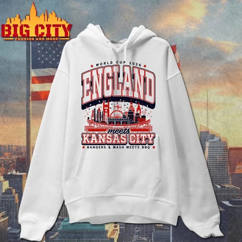 England KC Max Collegiate Heavyweight Shirt
