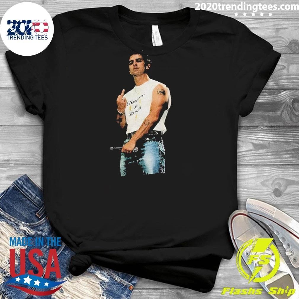 Jonas Brothers Singer Graphic Middle Finger Shirt