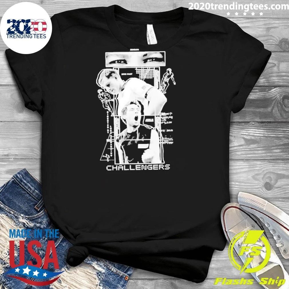Zendaya Mike Faist Josh O’Connor Challengers Shirt