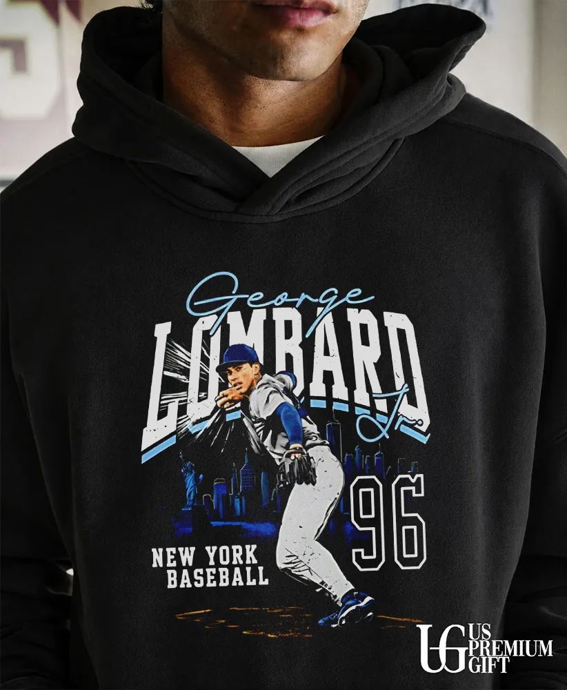 George Lombard Jr New York Yankees Baseball 96 Distressed shirt