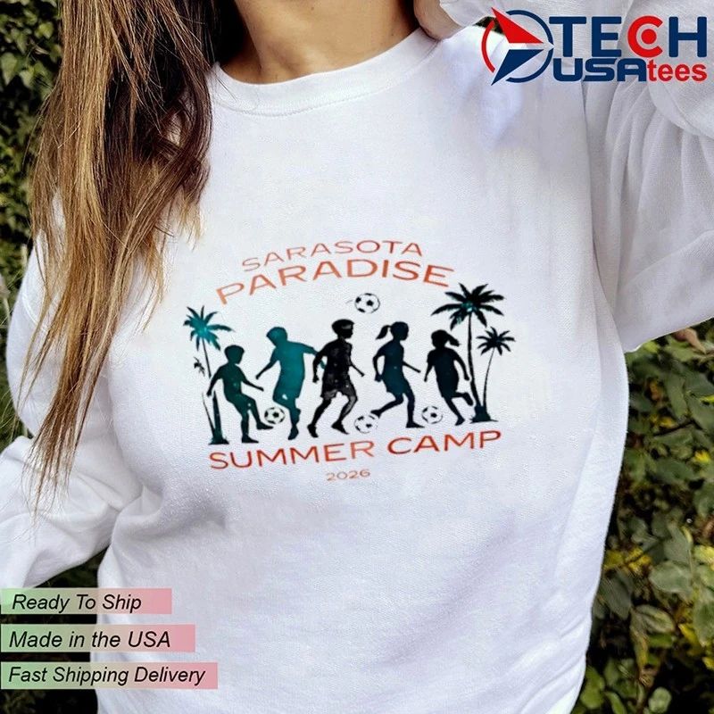 Sarasota Paradise Summer Camp 2026 silhouettes shirt